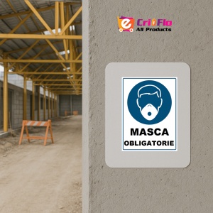 Indicator Masca obligatorie, Sticker autocolant - Img 5
