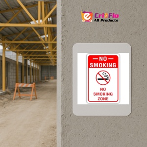 Indicator No smoking no smoking zone, Sticker autocolant - Img 5
