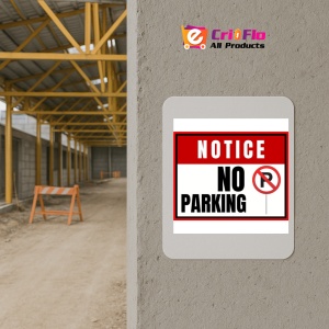 Indicator Notice no parking, Sticker autocolant - Img 5