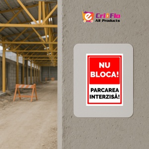 Indicator Nu blocati parcare interzisa, Sticker autocolant - Img 5