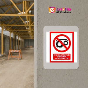 Indicator Nu indepartati sistemul de protectie, Sticker autocolant - Img 5