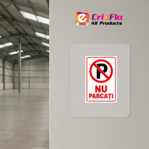 Indicator NU parcati.Se ridica autovehiculele parcate neregulamentar, Sticker autocolant - Img 3