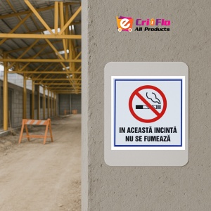 Indicator Nu se fumeaza, Sticker autocolant - Img 5