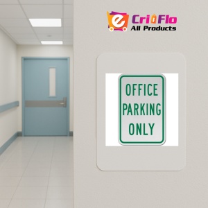 Indicator Office Parking Only Sign, Sticker autocolant - Img 4