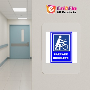 Indicator Parcare biciclete v1, Sticker autocolant - Img 4