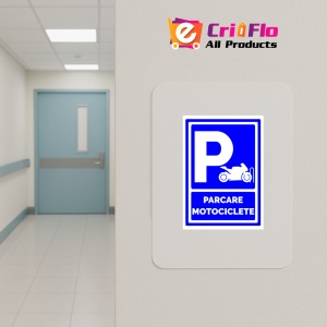 Indicator Parcare motociclete, Sticker autocolant - Img 4