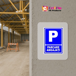 Indicator Parcare pentru angajati, Sticker autocolant - Img 5