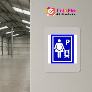 Indicator Parcare pentru femei gravide, Sticker autocolant - Img 3