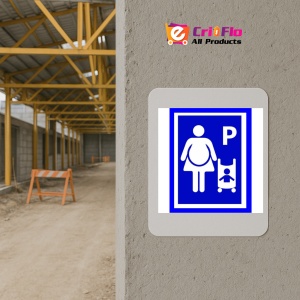 Indicator Parcare pentru femei gravide, Sticker autocolant - Img 5