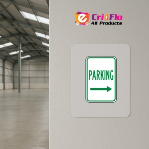 Indicator Parking Right Arrow Sign, Sticker autocolant - Img 3