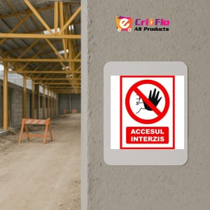 Indicator Pentru accesul interzis, Sticker autocolant - Img 5