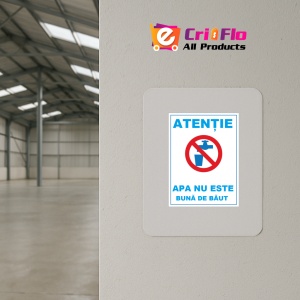 Indicator pentru apa potabila, Sticker autocolant - Img 3