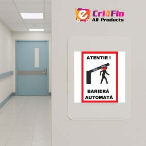 Indicator Pentru bariera automata, Sticker autocolant - Img 4