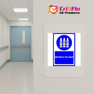 Indicator Pentru butelii cu gaz, Sticker autocolant - Img 4