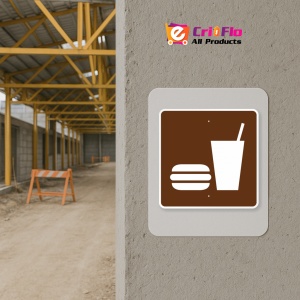 Indicator Pentru camping Snack Bar, Sticker autocolant - Img 5