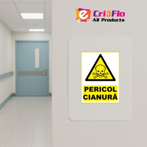 Indicator Pentru cianura, Sticker autocolant - Img 4