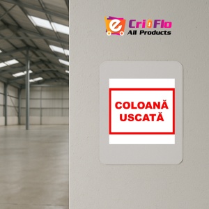 Indicator Pentru coloana uscata, Sticker autocolant - Img 3