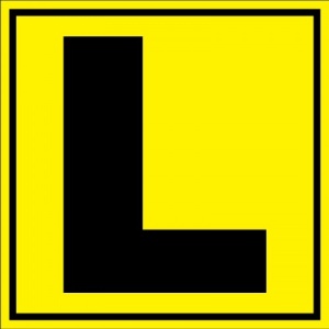 Indicator Pentru depozit litera L randul L si poarta L, Sticker autocolant