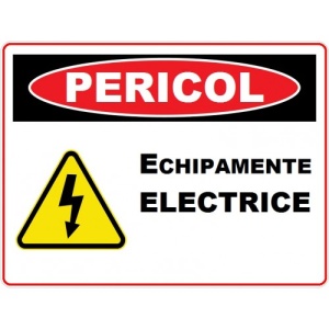 Indicator Pentru echipamente electrice, Sticker autocolant