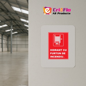 Indicator Pentru hidrant cu furtun de incendiu, Sticker autocolant - Img 3