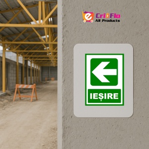 Indicator Pentru iesire cu directie in stanga, Sticker autocolant - Img 5