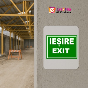 Indicator Pentru iesire exit, Sticker autocolant - Img 5