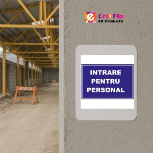 Indicator Pentru intrare personal, Sticker autocolant - Img 5