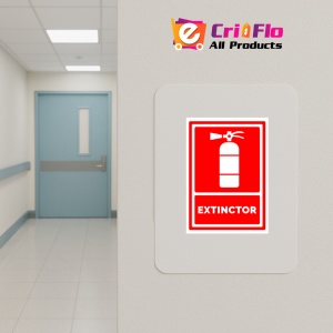 Indicator Pentru marcare extinctor, Sticker autocolant - Img 4