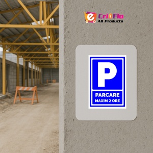 Indicator Pentru parcare maxim 2 ore, Sticker autocolant - Img 5