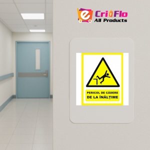 Indicator Pentru pericol de cadere de la inaltime, Sticker autocolant - Img 4