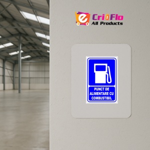 Indicator Pentru punct de alimentare cu combustibil, Sticker autocolant - Img 3
