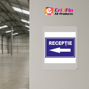 Indicator Pentru receptie la stanga, Sticker autocolant - Img 3