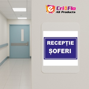Indicator Pentru receptie soferi, Sticker autocolant - Img 4