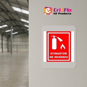 Indicator Pentru stingator de incendiu, Sticker autocolant - Img 3