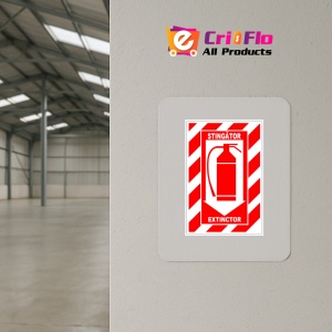 Indicator Pentru stingator si extinctor, Sticker autocolant - Img 3
