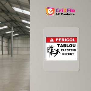 Indicator Pentru tablou electric defect, Sticker autocolant - Img 3