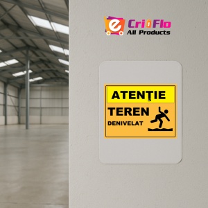 Indicator Pentru teren denivelat, Sticker autocolant - Img 3