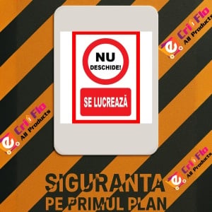 Indicator Placute nu deschide se lucreaza, Sticker autocolant - Img 2