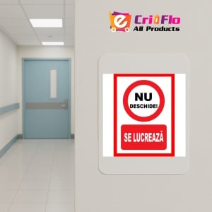Indicator Placute nu deschide se lucreaza, Sticker autocolant - Img 4