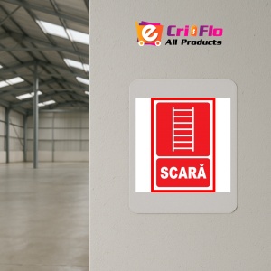 Indicator Placute pentru scara, Sticker autocolant - Img 3