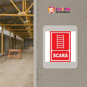 Indicator Placute pentru scara, Sticker autocolant - Img 5