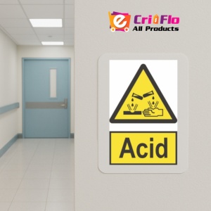 Indicator protectia muncii acid, Sticker autocolant - Img 5