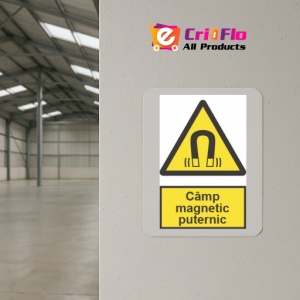 Indicator protectia muncii camp magnetic puternic, Sticker autocolant - Img 4
