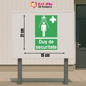 Indicator protectia muncii dus de securitate, Sticker autocolant - Img 2