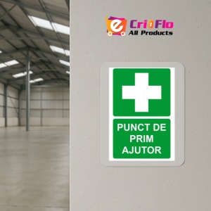 Indicator Punct de prim ajutor 1, Sticker autocolant - Img 4