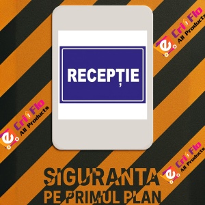 Indicator Receptie, Sticker autocolant - Img 2
