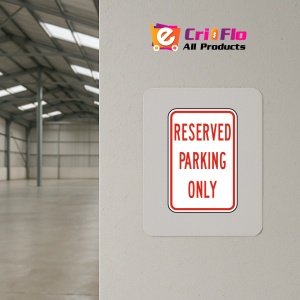 Indicator Reserved Parking Only, Sticker autocolant - Img 3