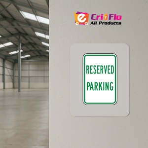 Indicator Reserved Parking sign signs, Sticker autocolant - Img 3