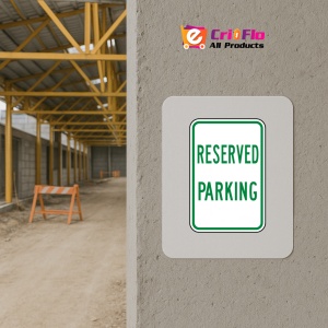 Indicator Reserved Parking sign signs, Sticker autocolant - Img 5
