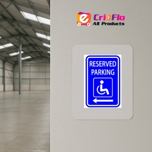 Indicator Reserved parking, Sticker autocolant - Img 3